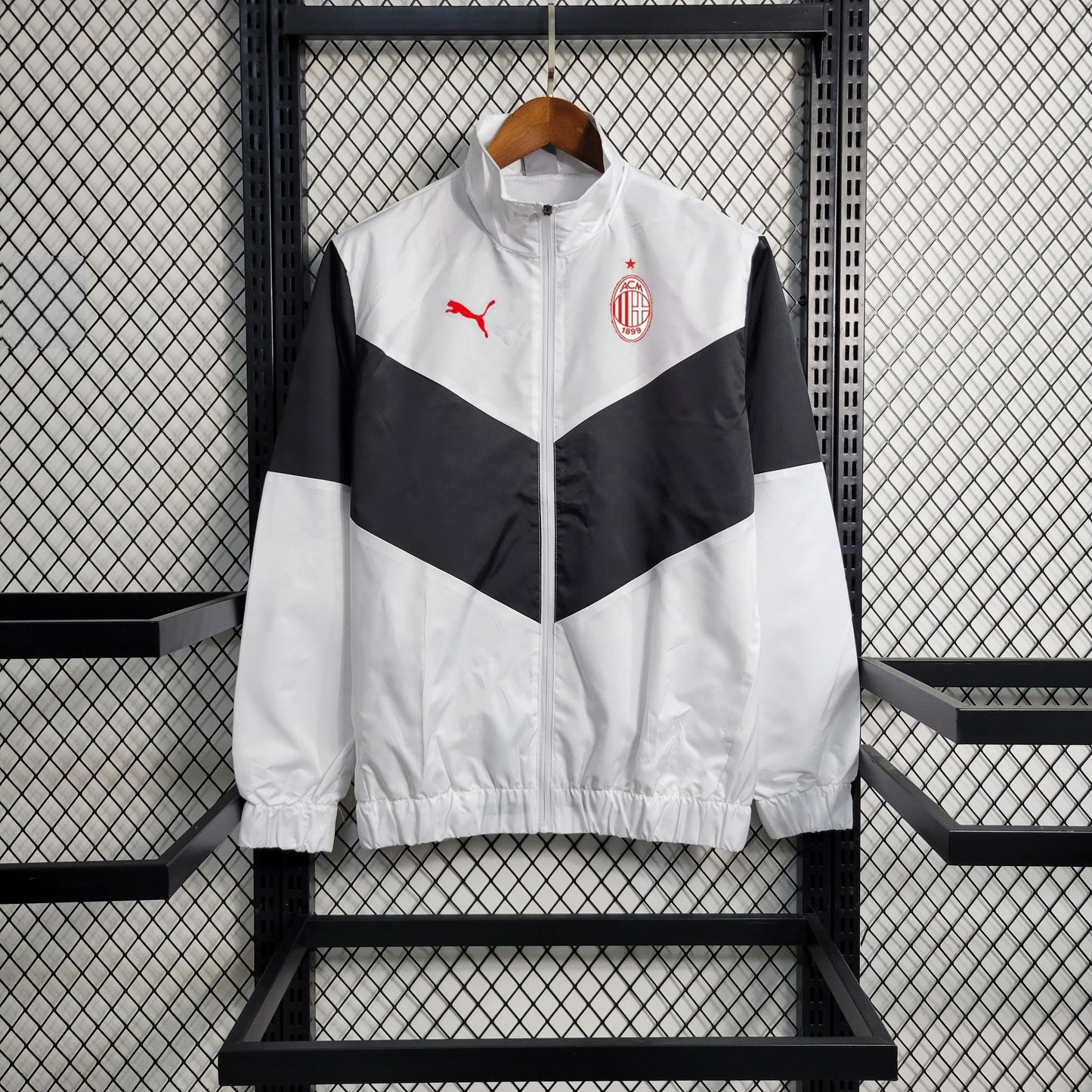 AC Milan WindBreaker Black/White