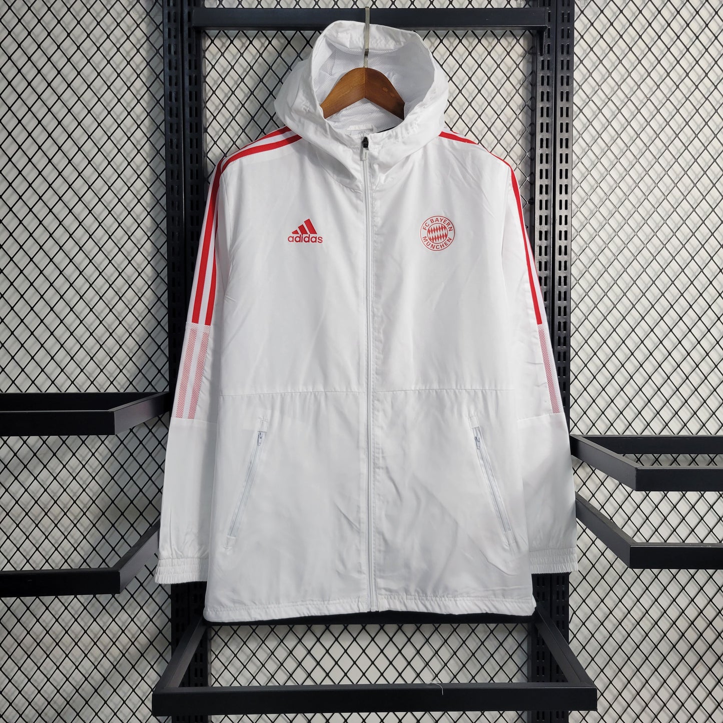 FC Bayern Munich WindBreaker White