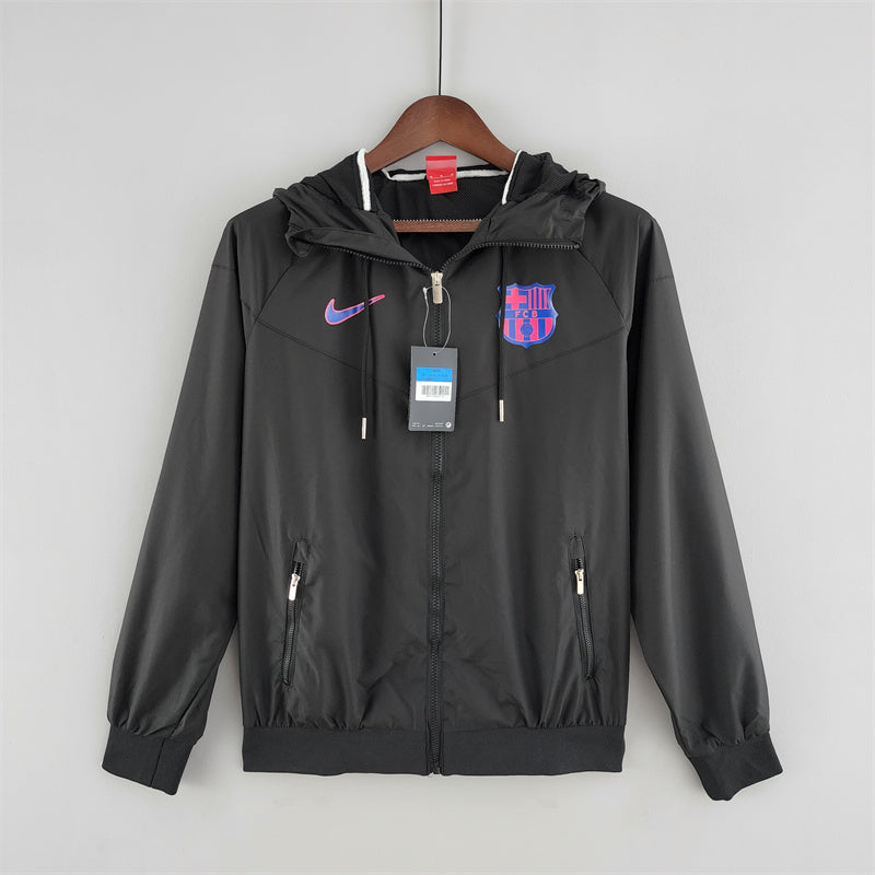 FC Barcelona WindBreaker Black