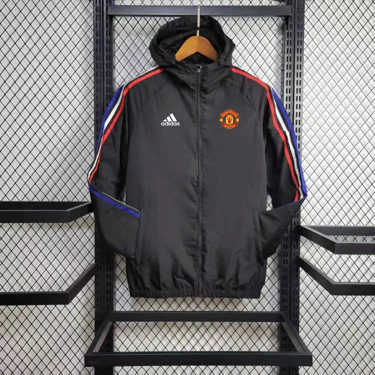 Manchester United WindBreaker Black/Blue/Red