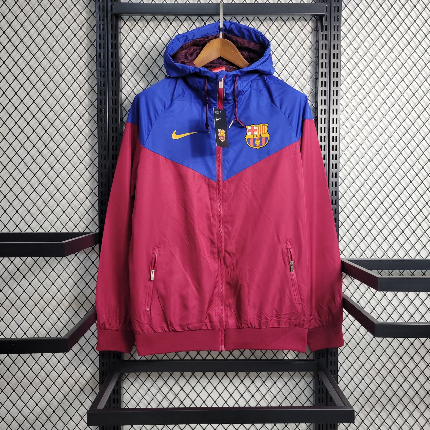 FC Barcelona WindBreaker Red/Blue