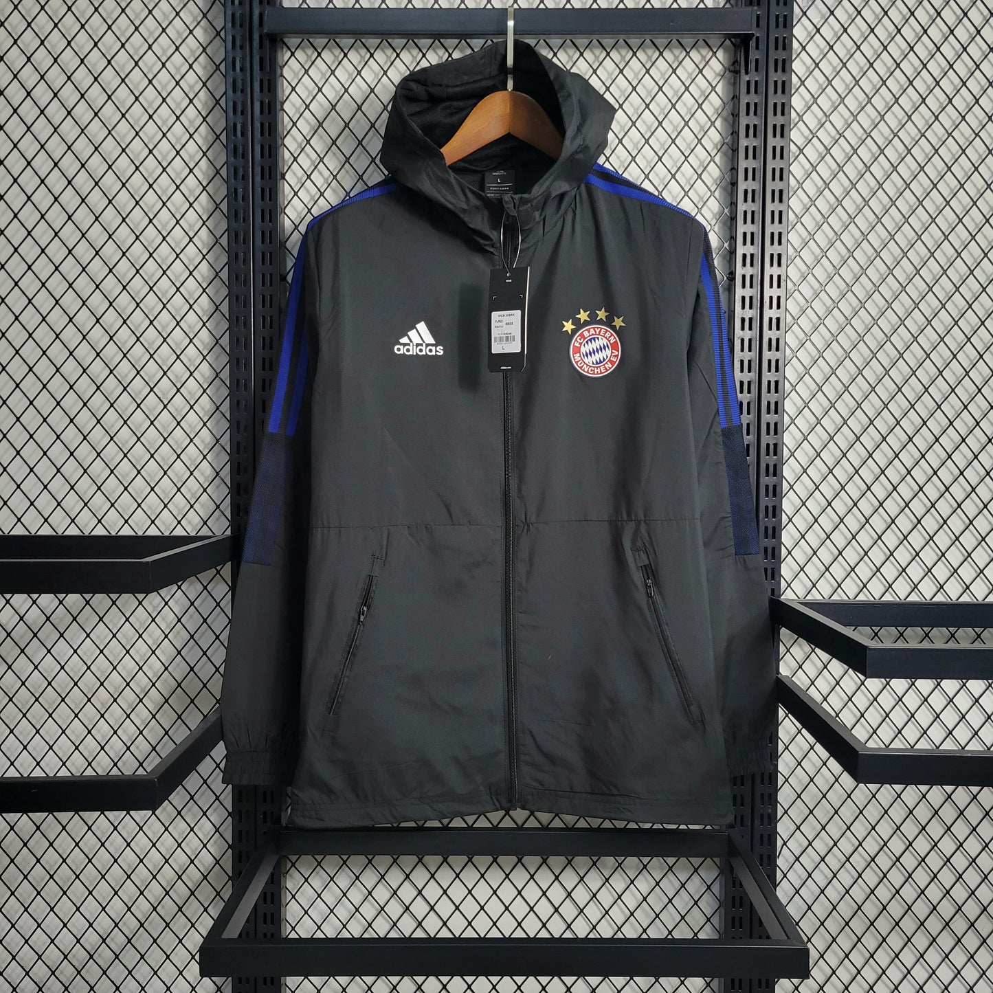 FC Bayern Munich WindBreaker Black