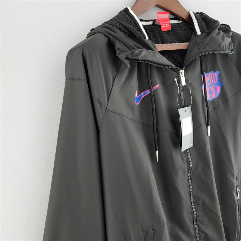 FC Barcelona WindBreaker Black