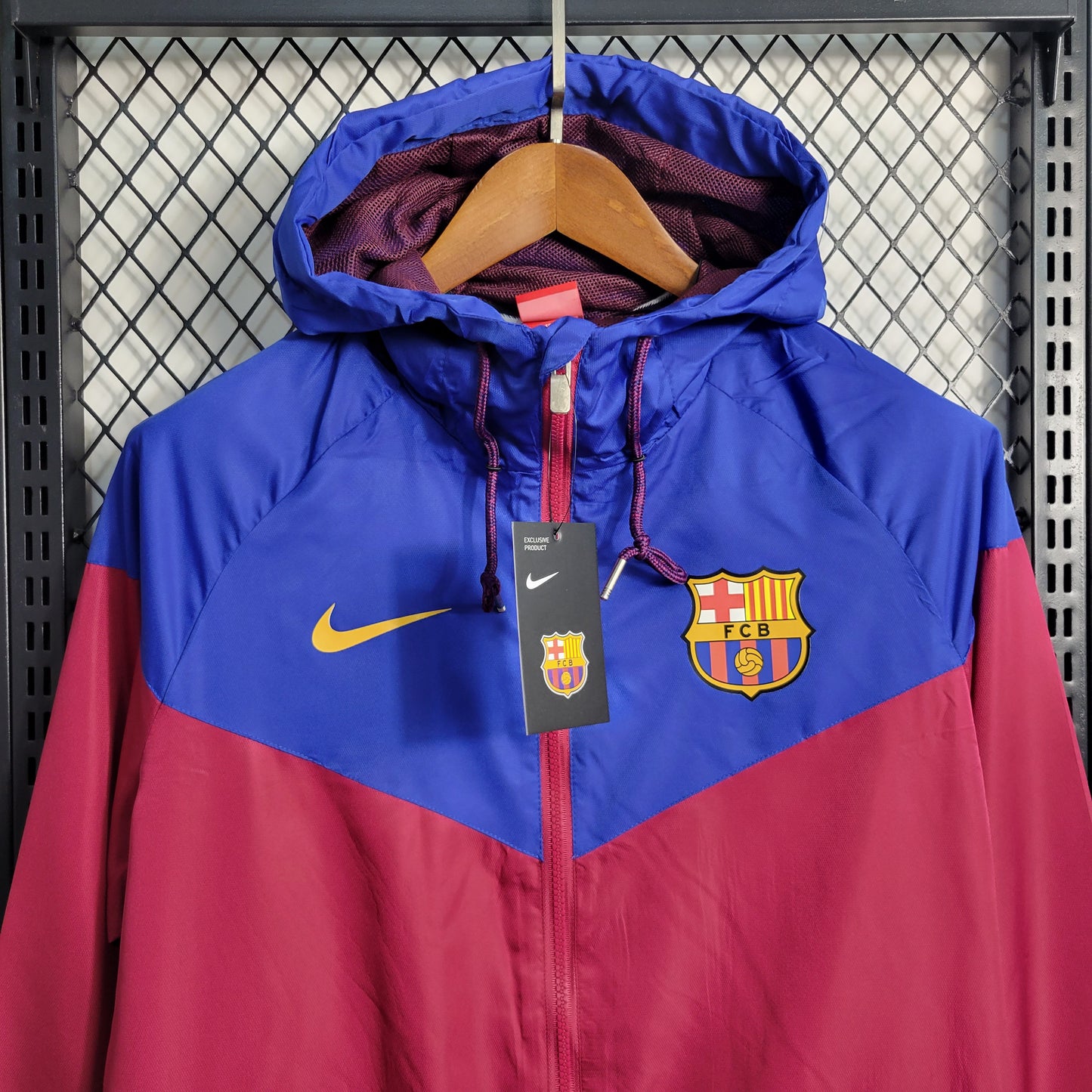 FC Barcelona WindBreaker Red/Blue