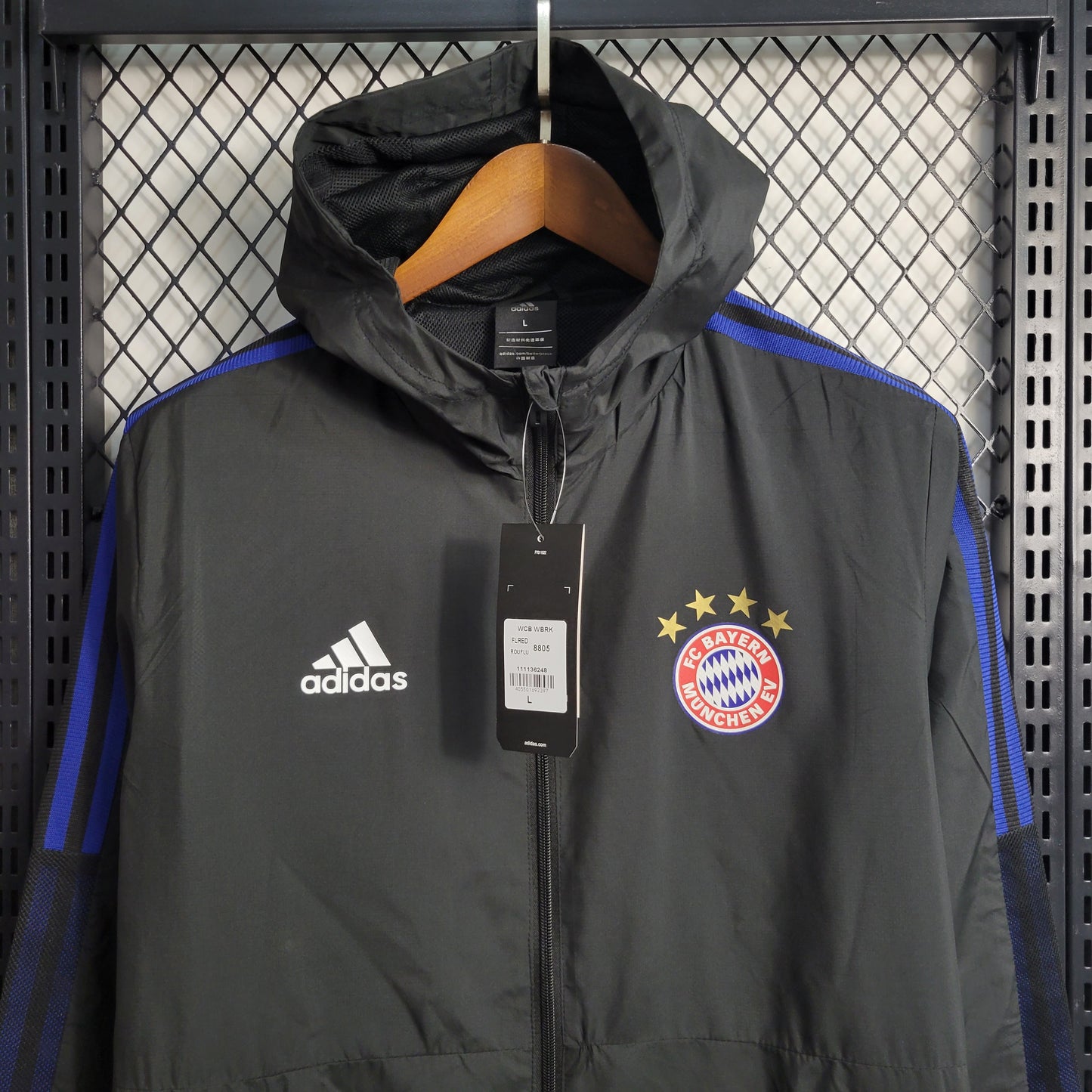FC Bayern Munich WindBreaker Black