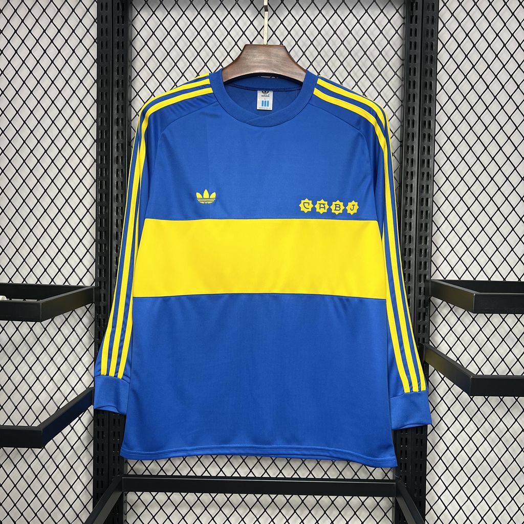 Boca Juniors Home Long Sleeves Retro - 1981