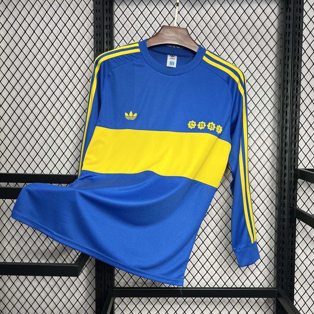 Boca Juniors Home Long Sleeves Retro - 1981